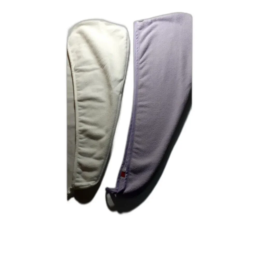 YoulerTex Microfiber Hair Towel Hair Wrap: 2 Pack 10X26